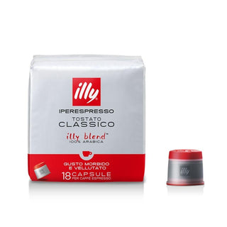 Illy set 6 packs iperespresso capsules coffee classic roast 18 pz. Buy now on Shopdecor